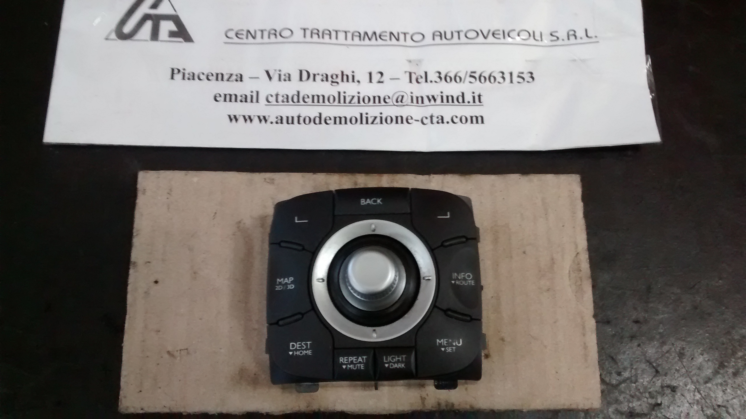 comando_navigatore_renault_scenic_xmode_codice_253b00345r